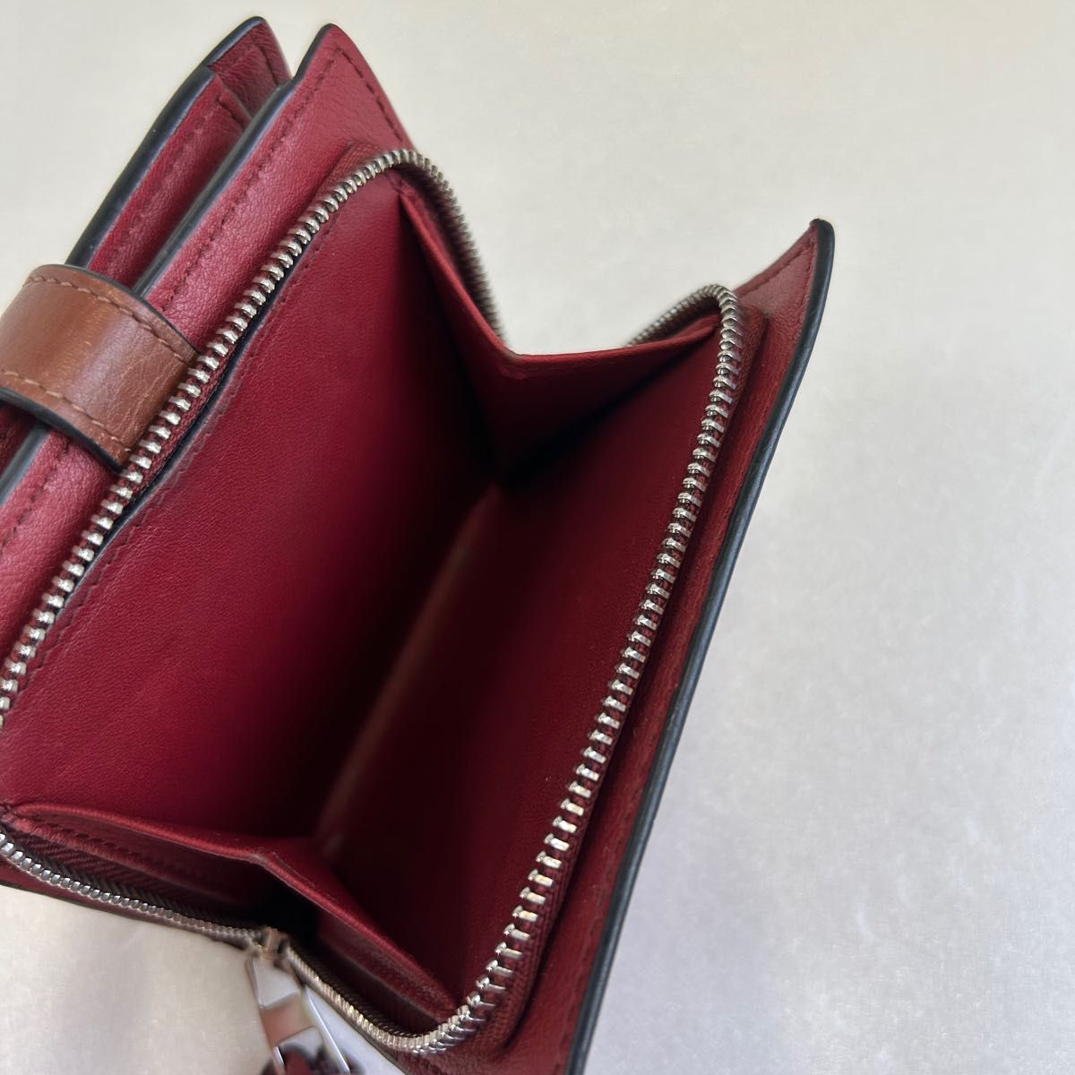 美品 ロエベ コンパクトジップウォレット 財布 バッグ