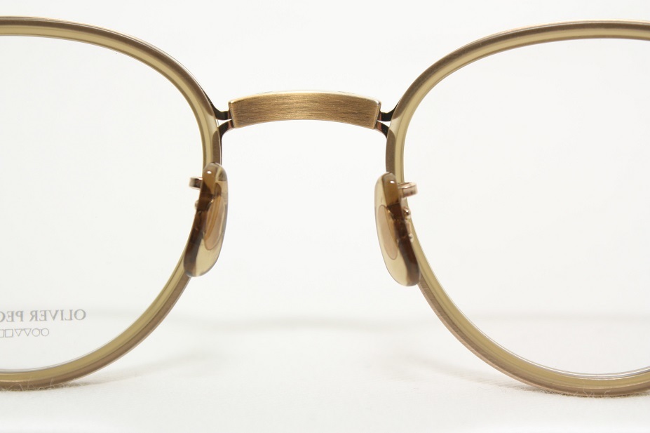 OLIVER PEOPLES（オリバーピープルズ）Wilroy 艶無しゴールド クリップオン メガネ サングラス_画像5