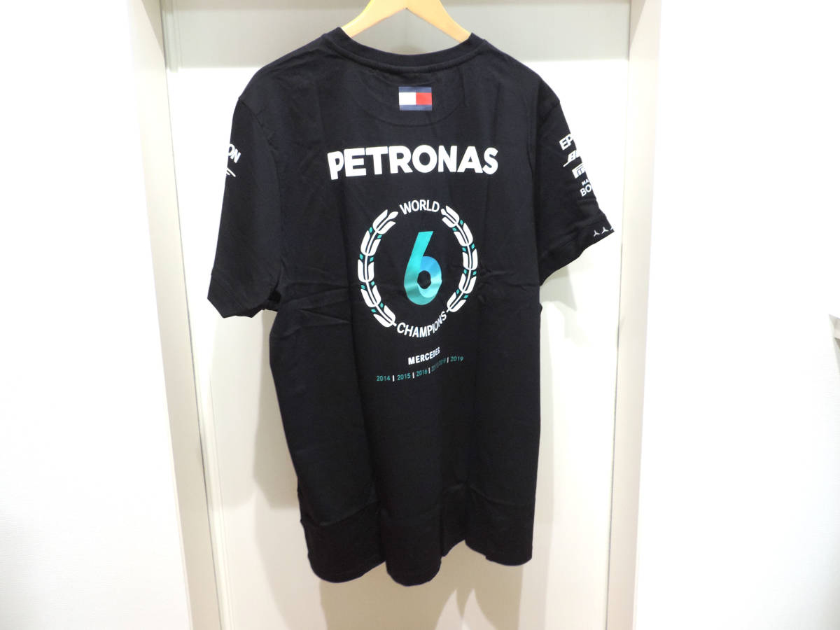 未使用 支給品 メルセデス F1 2019年 コンストラクター優勝記念 Tシャツ サイズXXXL_画像7