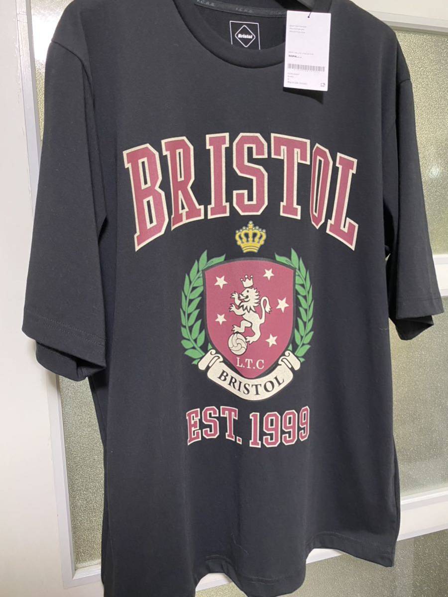 ★送料無料 S FCRB F.C.Real Bristol LAUREL BAGGY TEE Black Tシャツ 23AW★
