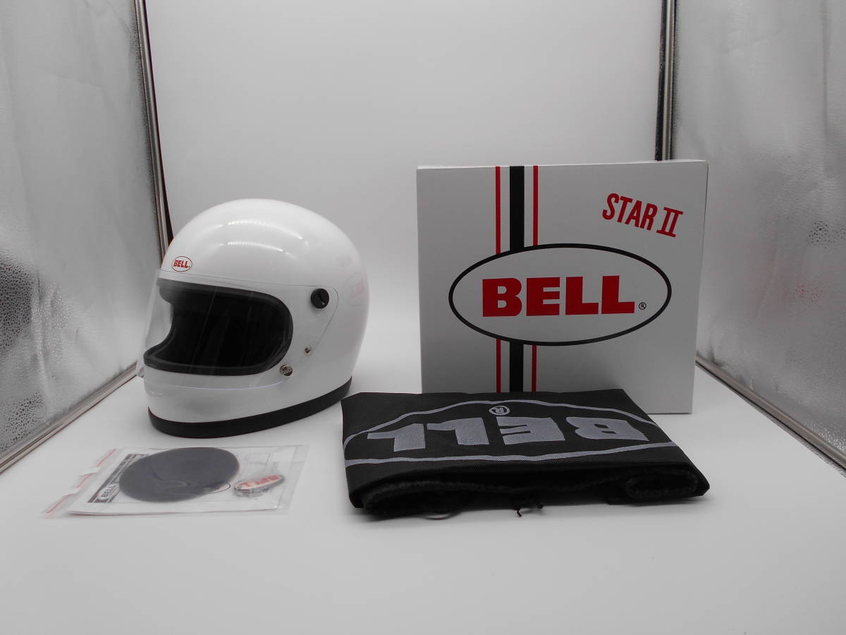 BELL STAR2 スターⅡ ソリッドホワイト XLサイズ 新品/未使用 61 