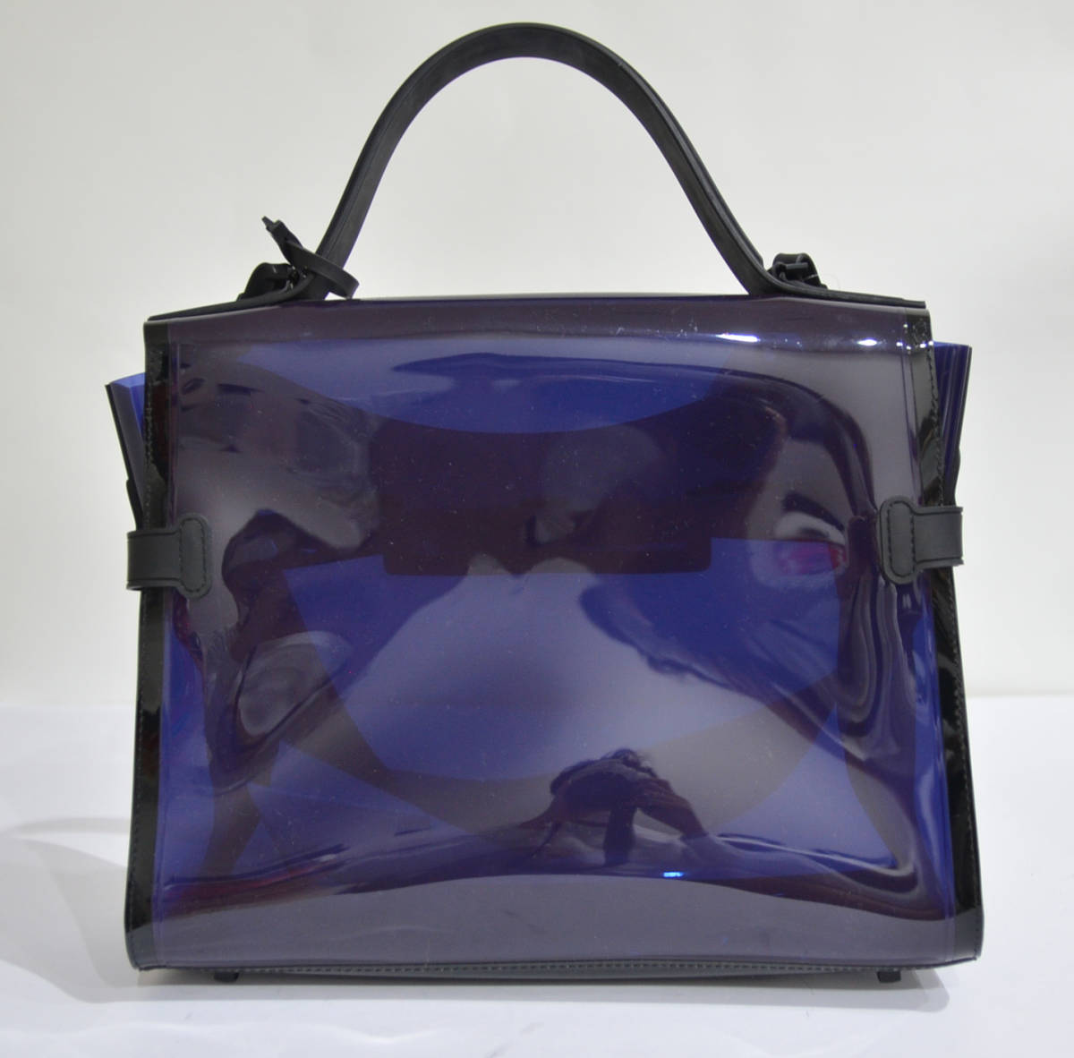 16SS DELVAUX デルボー デルヴォー Tempete タンペート Dark Night 2way ハンド バッグ Y-225611_画像2