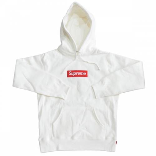 SUPREME シュプリーム Box Logo Hooded Sweatshirt BOXロゴ パーカー ホワイト S R2A-184845【1343EF5PD】