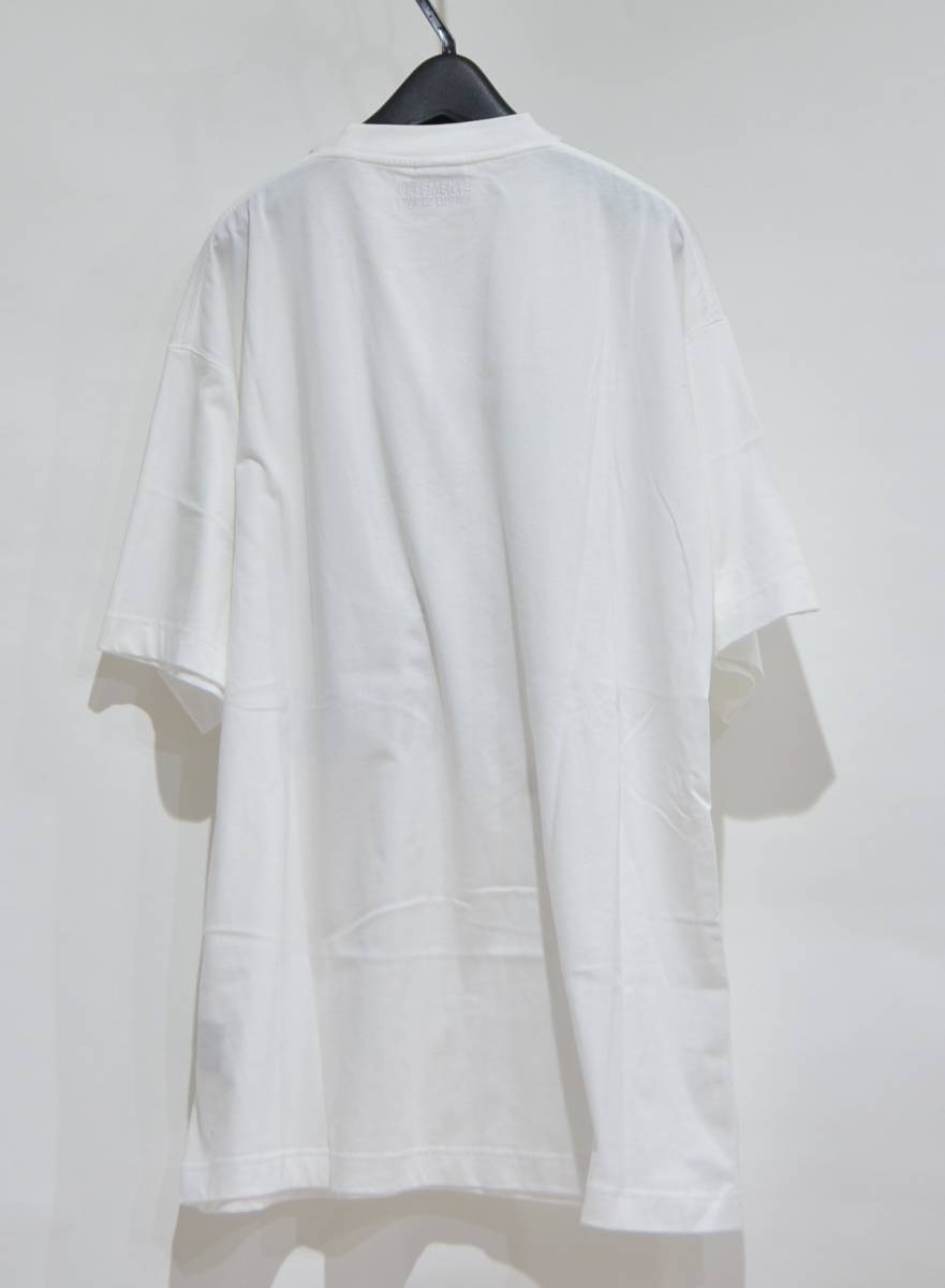 VETEMENTS ヴェトモン DEVIL DOES WEAR Tシャツ 半袖 トップス ホワイト XS Y-29382B_画像2