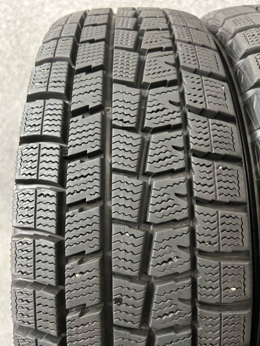 165/60R15 DUNLOP/WINTER MAXX WM01 2015年 スズキ Keiワークス 純正 15インチ 4.5J +50 100 4H スタッドレス アルミホイール 4本_画像10