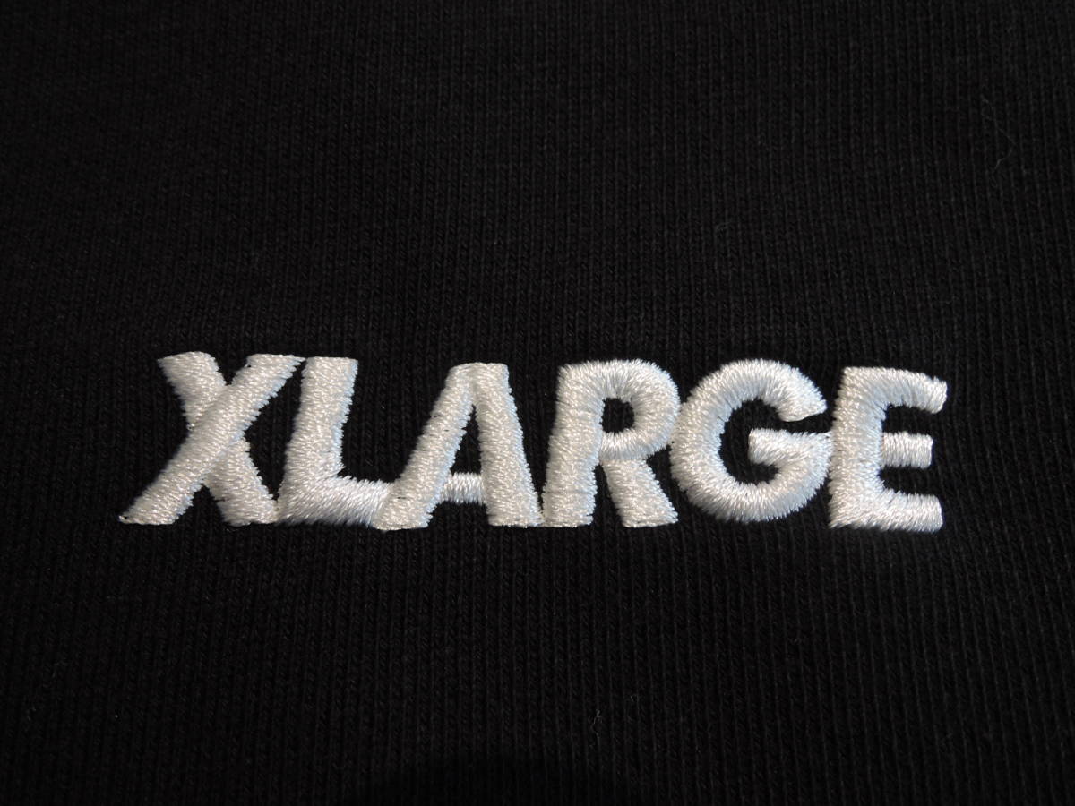 X-LARGE XLARGE エクストララージ CHENILLE SLANTED OG CREWNECK SWEATSHIRT ブラック XL 最新人気商品 値下げしました！_画像3