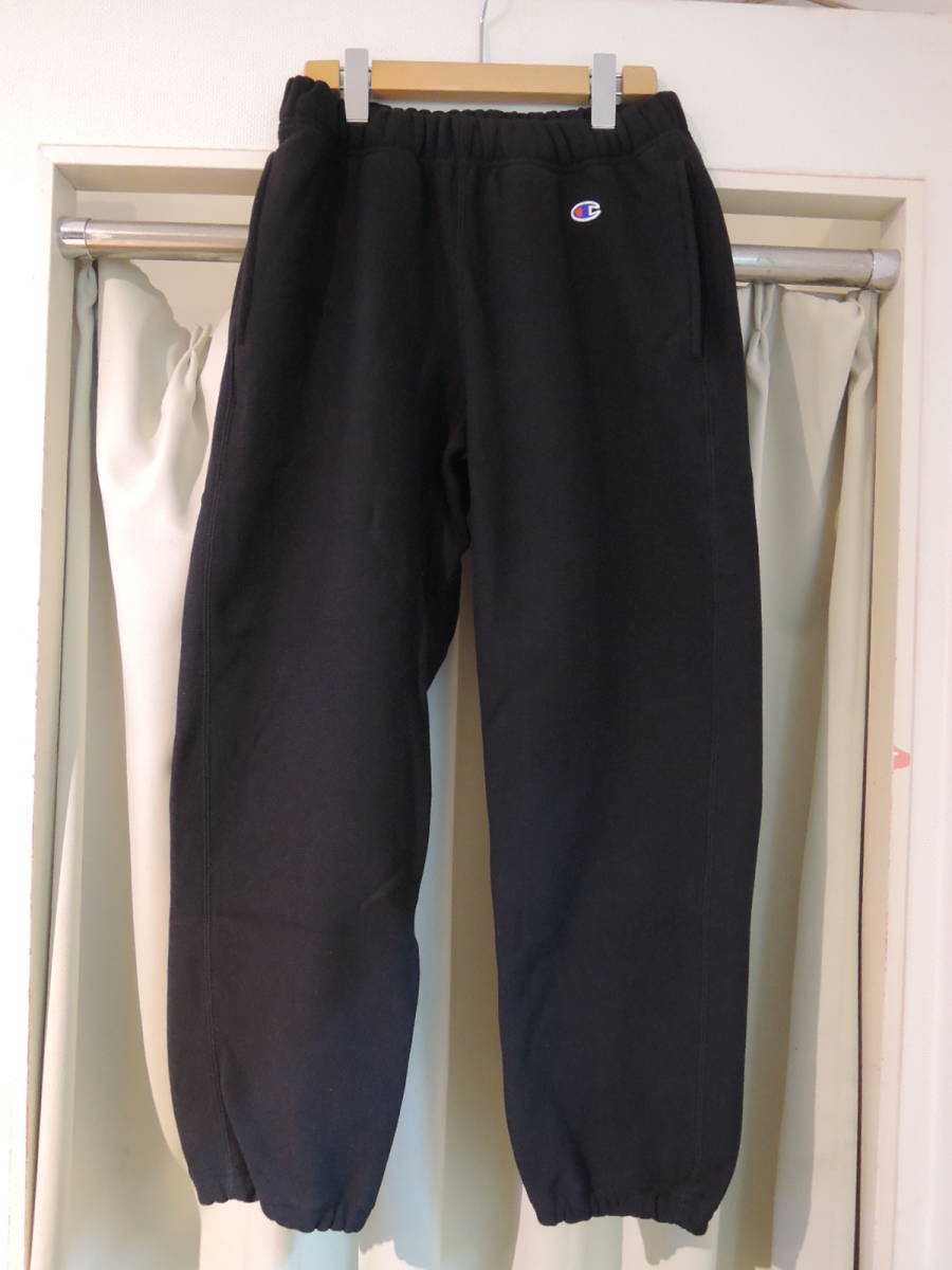 X-LARGE XLARGE エクストララージ XLARGE×Champion REVERSE WEAVE SWEAT PANTS チャンピオン ブラック Sサイズ 最新人気品 _画像1