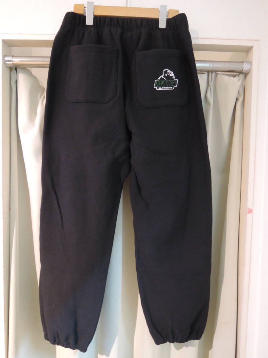 X-LARGE XLARGE エクストララージ XLARGE×Champion REVERSE WEAVE SWEAT PANTS チャンピオン 黒 Mサイズ 最新人気品 _画像2