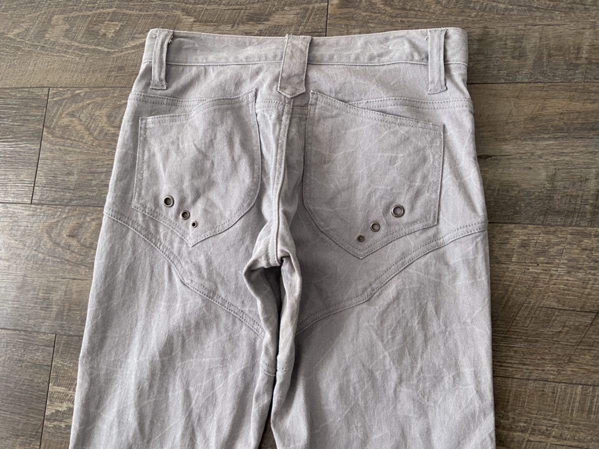 rare 00s japanese label semantic design crack design flare pants クラック フレア パンツ jeans tornado mart archive アーカイブ y2k_画像6