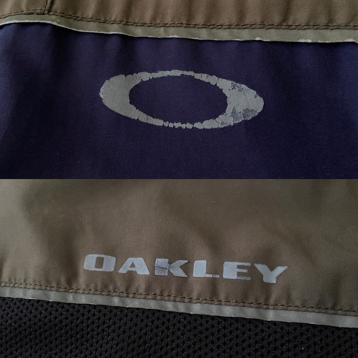 rare 00s 90s archive oakley bicolor tech zip sports jacket バイカラー ジップアップ ジャケット オークリー アーカイブ y2k old メンズ_画像7