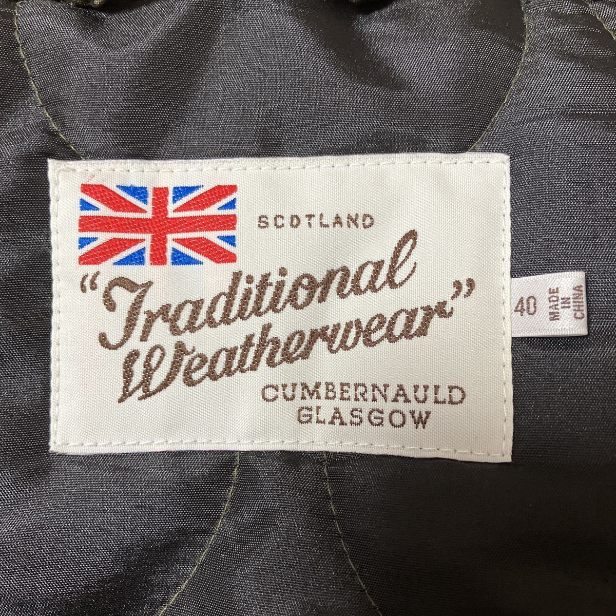 極美品 Traditional Weatherwear トラディショナルウェザー 極美品 Traditional Weatherwear トラディショナルウェザー