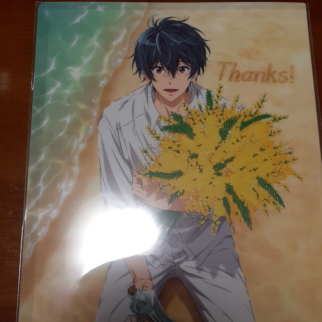 Free! シリーズ Thanks! Birthday 桐嶋郁弥 クリアファイル 京アニショップ！ バースデー アニメ 桐嶋郁也