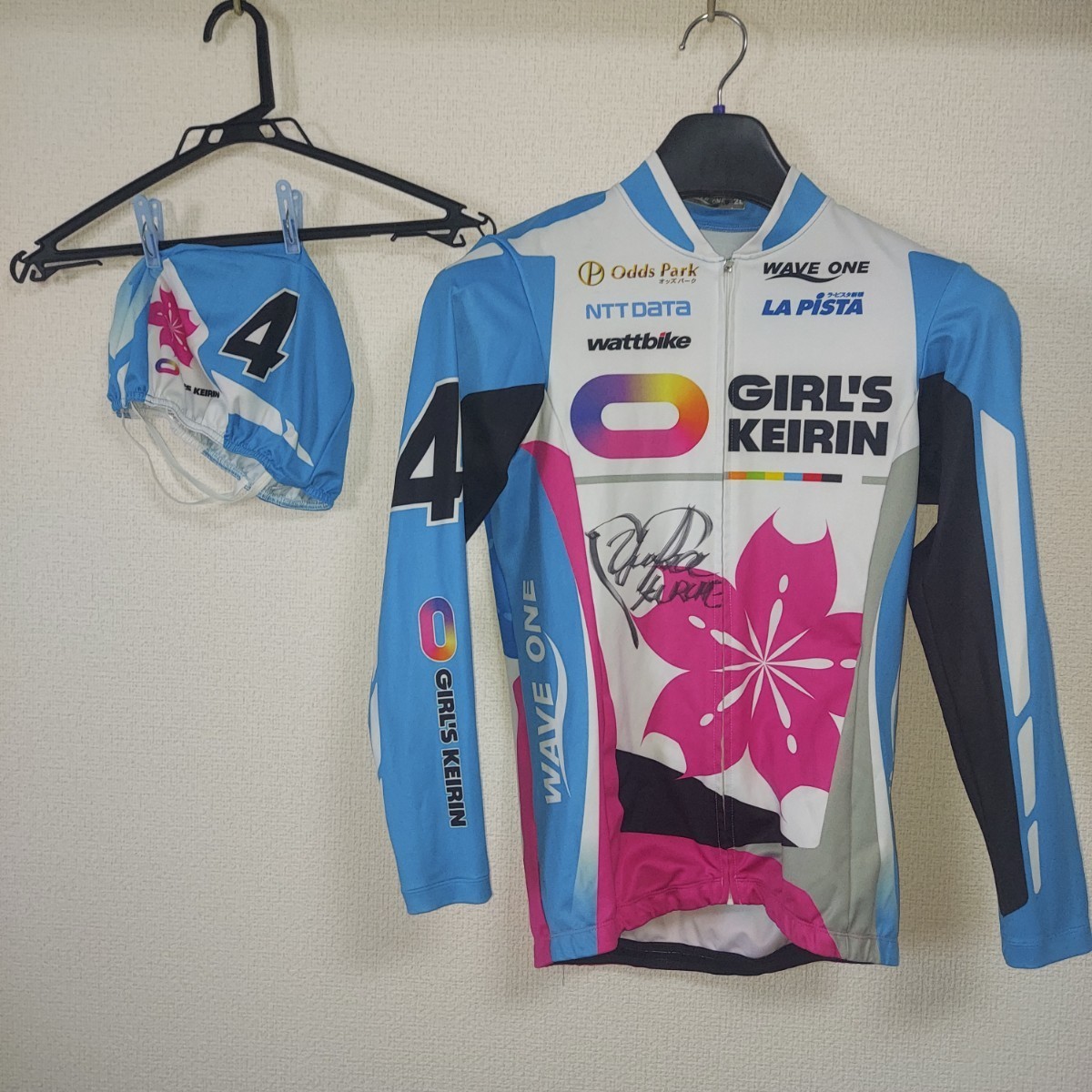 ガールズケイリンジャージGIRL'S KEIRIN 競輪ウエアサイン入り ガールズケイリンジャージGIRL'S KEIRIN 競輪ウエアサイン入り