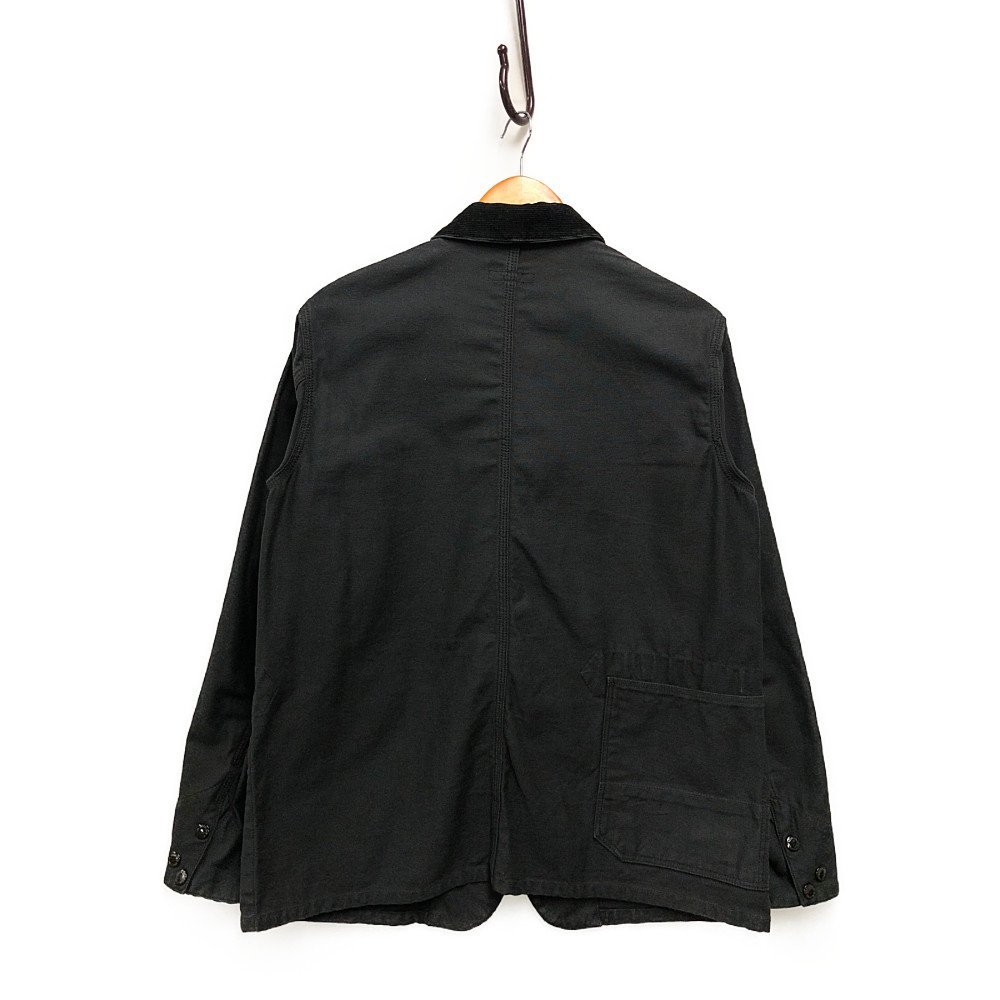 ENGINEERED GARMENTS エンジニアードガーメンツ Logger Jacket ロガージャケット チェンジボタン 黒系 サイズS 正規品 / 32602_画像2