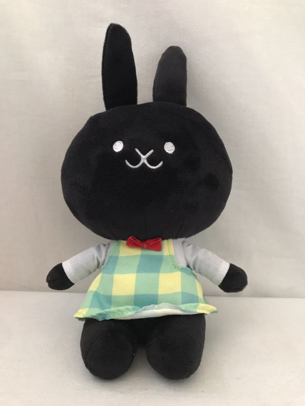 【正規品】クリーニング専科限定　黒田ウーサー　オリジナル　ぬいぐるみ　中古美品　#y-6442_画像1