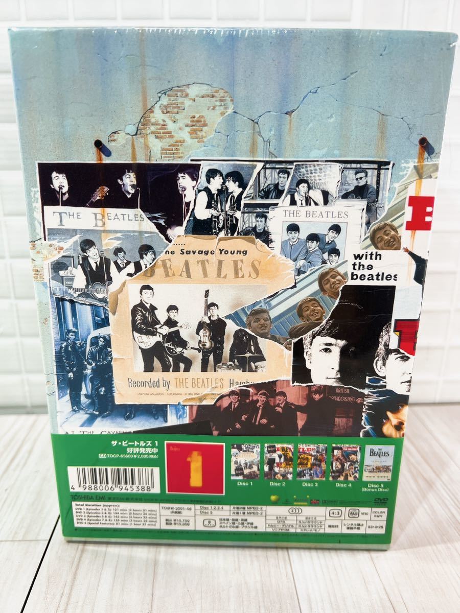 『新品/未開封！超美品』The Beatles 「ザ・ビートルズ・アンソロジー 」DVD-BOX〈5枚組〉シュリンク破れナシ！ _画像3