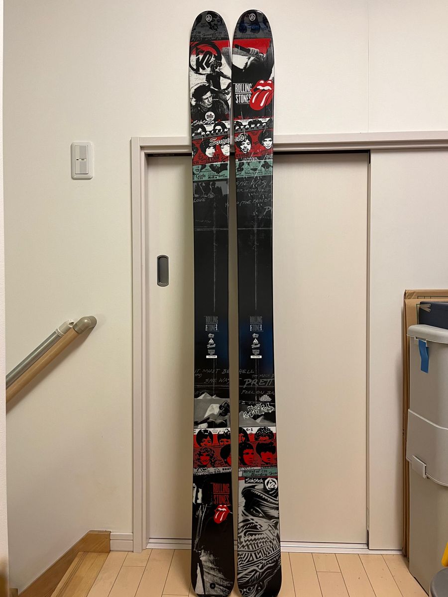 k2 ローリングストーンズ 50周年 スキー板 174cm サイド k2 ローリングストーンズ 50周年 スキー板 174cm サイド