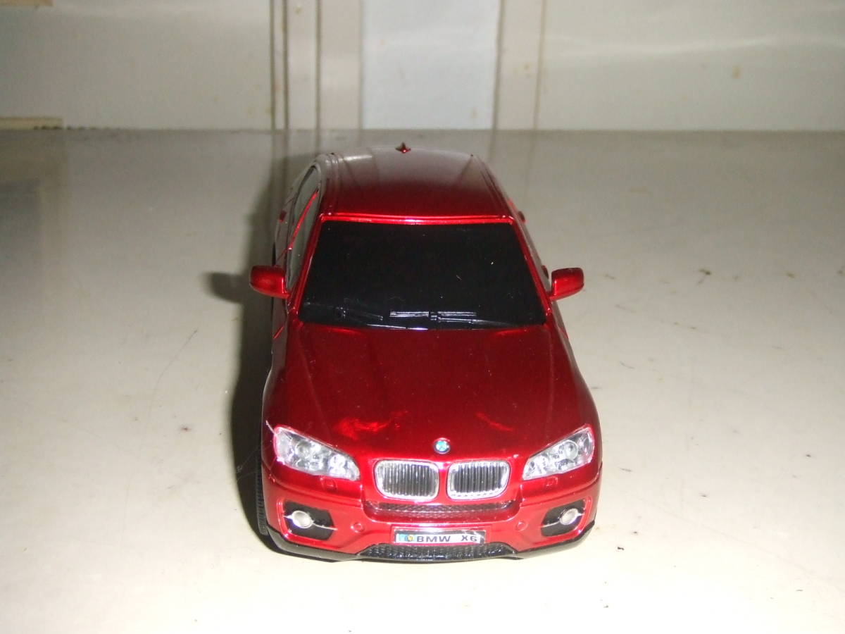  машина с радиоуправлением BMW X6 красный рабочий товар 