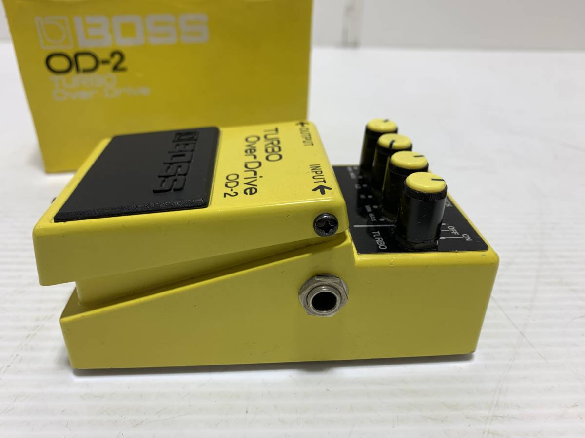 220247◆BOSS　OD-2　TURBO Over Drive　ターボ　オーバードライブ　エフェクター　箱有◆A2_画像4