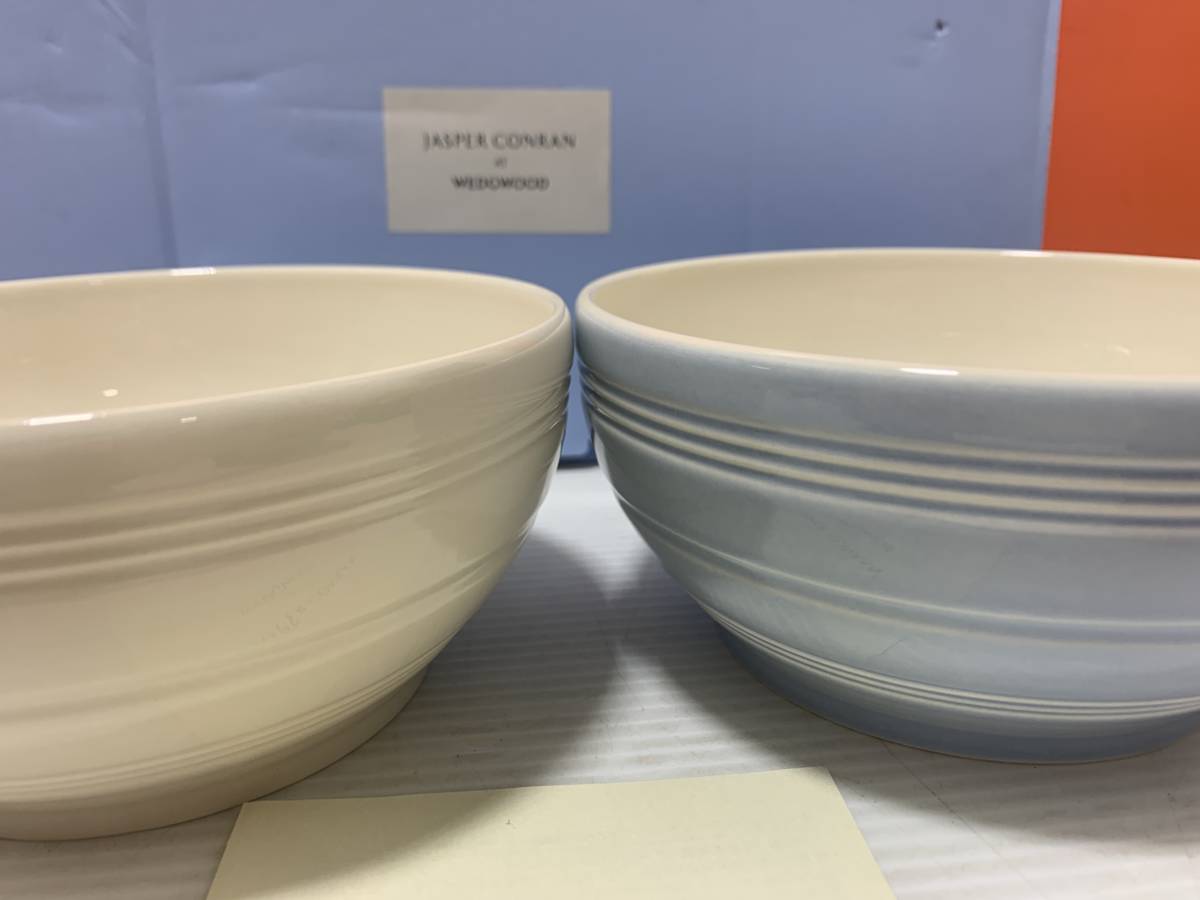 230276◆【保管品】WEDGWOOD　ウエッジウッド　JASPER CONRAN　ジャスパーコンラン　食器 ボウル 2点セット　箱有　写真追加あり◆C1_画像4