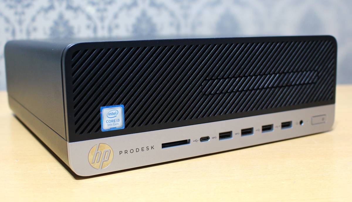 Junk品★HP ProDesk　600　G5　SFF◆i3-9100　3.6Ghz★_画像1