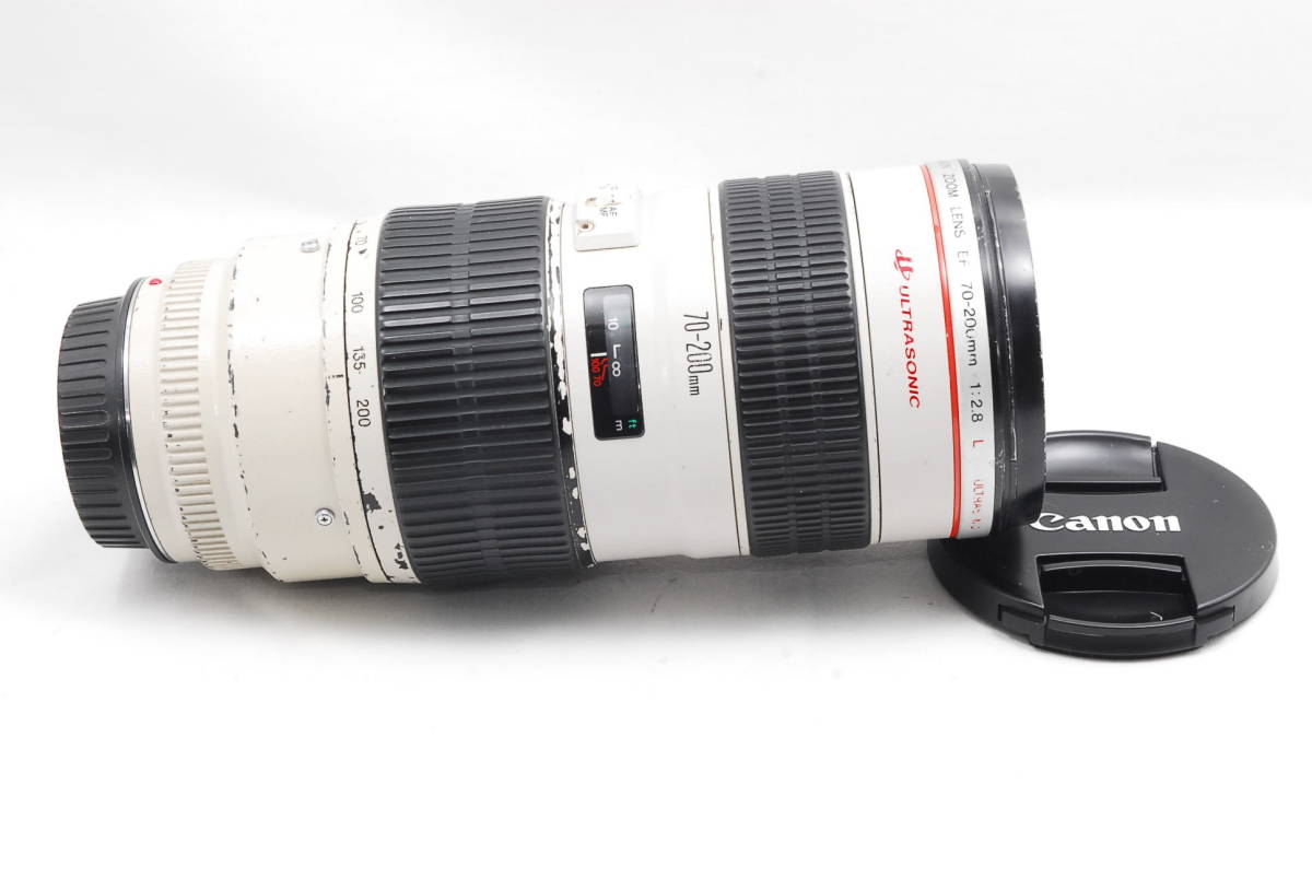 ★実用品★ 即決 売切 格安 CANON キヤノン EF 70-200mm F2.8 L USM 望遠ズームレンズ（R5-670）_画像5