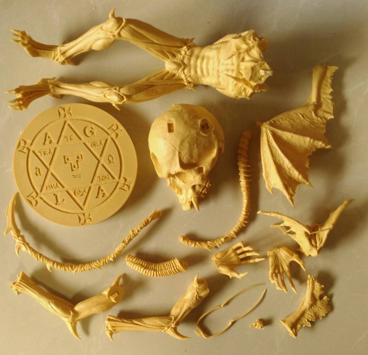 アモン デビルマン AMON DEVILMAN 全身 ガレージキット レジン アモン デビルマン AMON DEVILMAN 全身 ガレージキット レジン