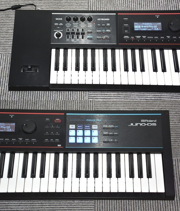 ★ソフトケース付！ROLAND ローランド JUNO-DS61 61鍵 シンセサイザー★_画像3