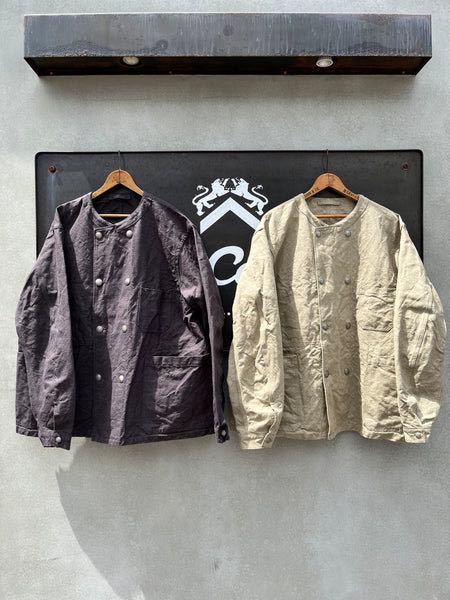 Nigel Cabourn ナイジェルケーボンFRENCH WORK JACKET HEMP CANVAS 48 チャコール ジャケット カメラマン LYBRO MALLORY COAT SHIRT ARMY_画像10