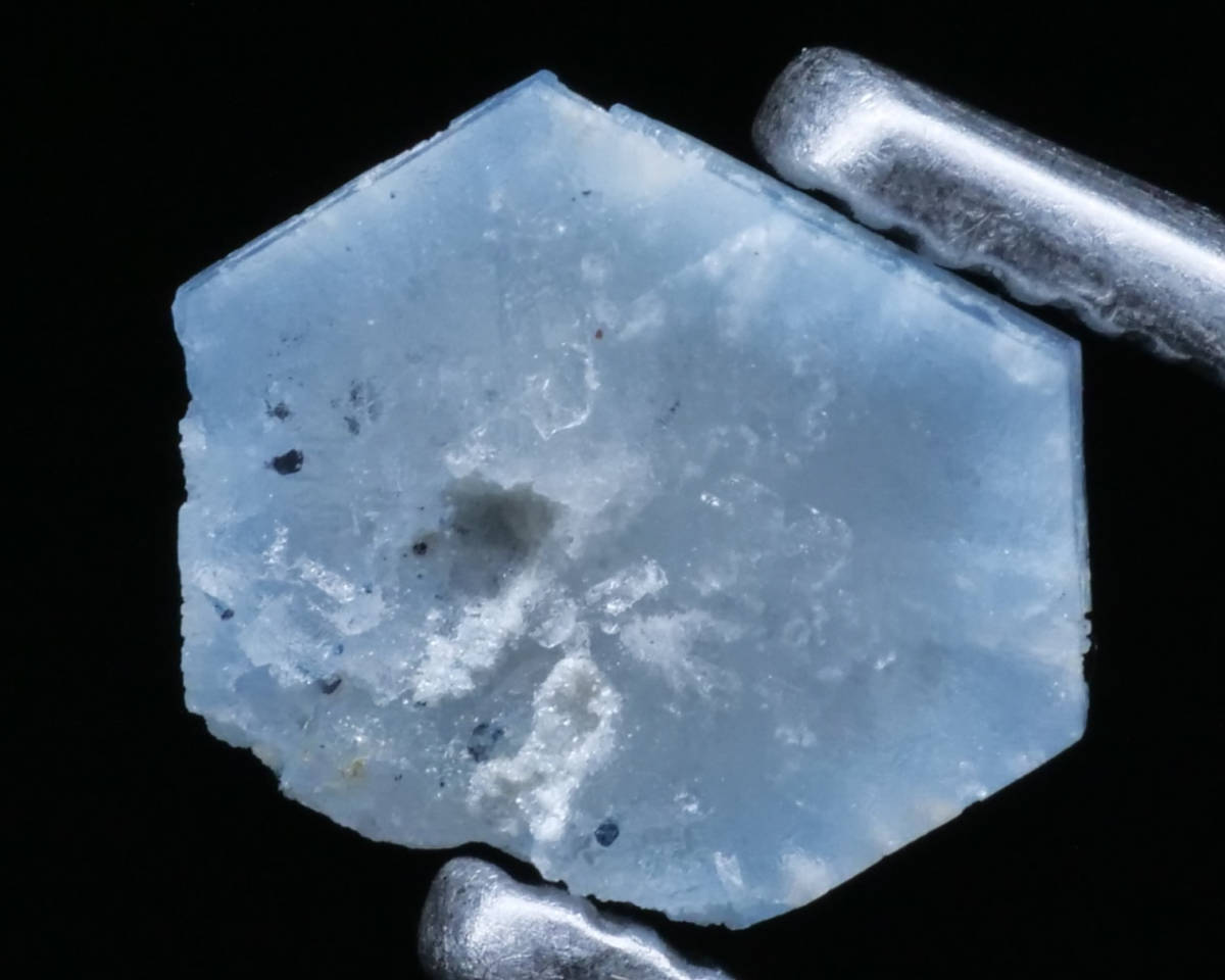 【鉱物 標本 緑柱石 結晶 原石】アフガニスタン アルカリ ベリル Alkali Beryl 2個 ケース付き_画像4