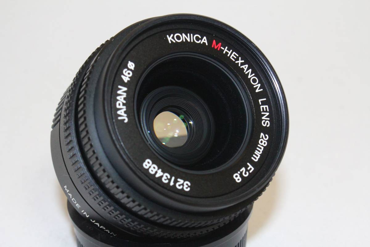 Konica ( Konica ) M-Hexanon 28mm F2.8 M- hexa non Leica M mount (110-050)