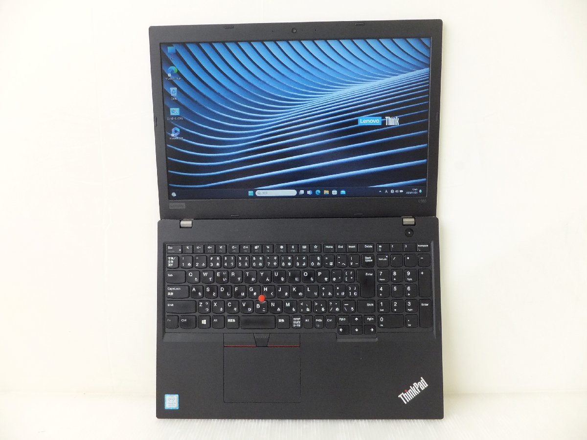 ノートパソコン■Win11設定済み　16GBメモリ■レノボ　Lenovo■ThinkPad　L580■Core i5-8250U　16GB(メモリ)　500GB(HDD)　15.6型■②_画像2