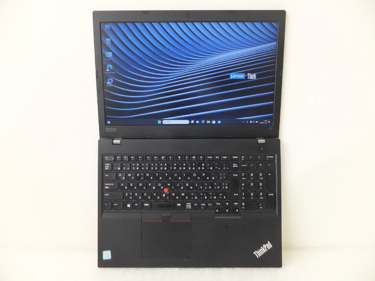 ノートパソコン■Win11設定済み　16GBメモリ■レノボ　Lenovo■ThinkPad　L580■Core i5-8250U　16GB(メモリ)　500GB(HDD)　15.6型■③_画像2