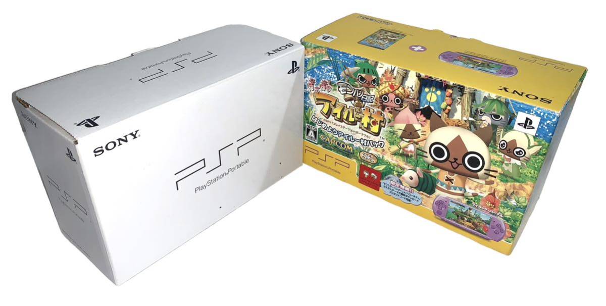 PSP 本体 はじめようアイルー村パック psp 3000 - PSP3000シリーズ PSP 本体 はじめようアイルー村パック psp 3000 - PSP3000シリーズ