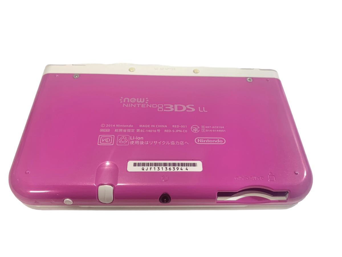 New Nintendo 3DS LL body pink white 