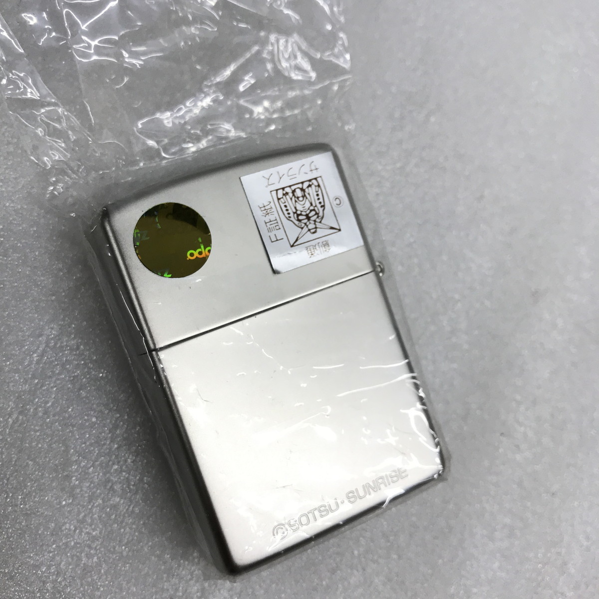 ●Zippo　機動戦士ガンダム 逆襲のシャア ジッポーライター PART2 No.1 νガンダム　箱痛み色褪せあり　自宅保管品　未使用品(u1121_7_130)_画像5