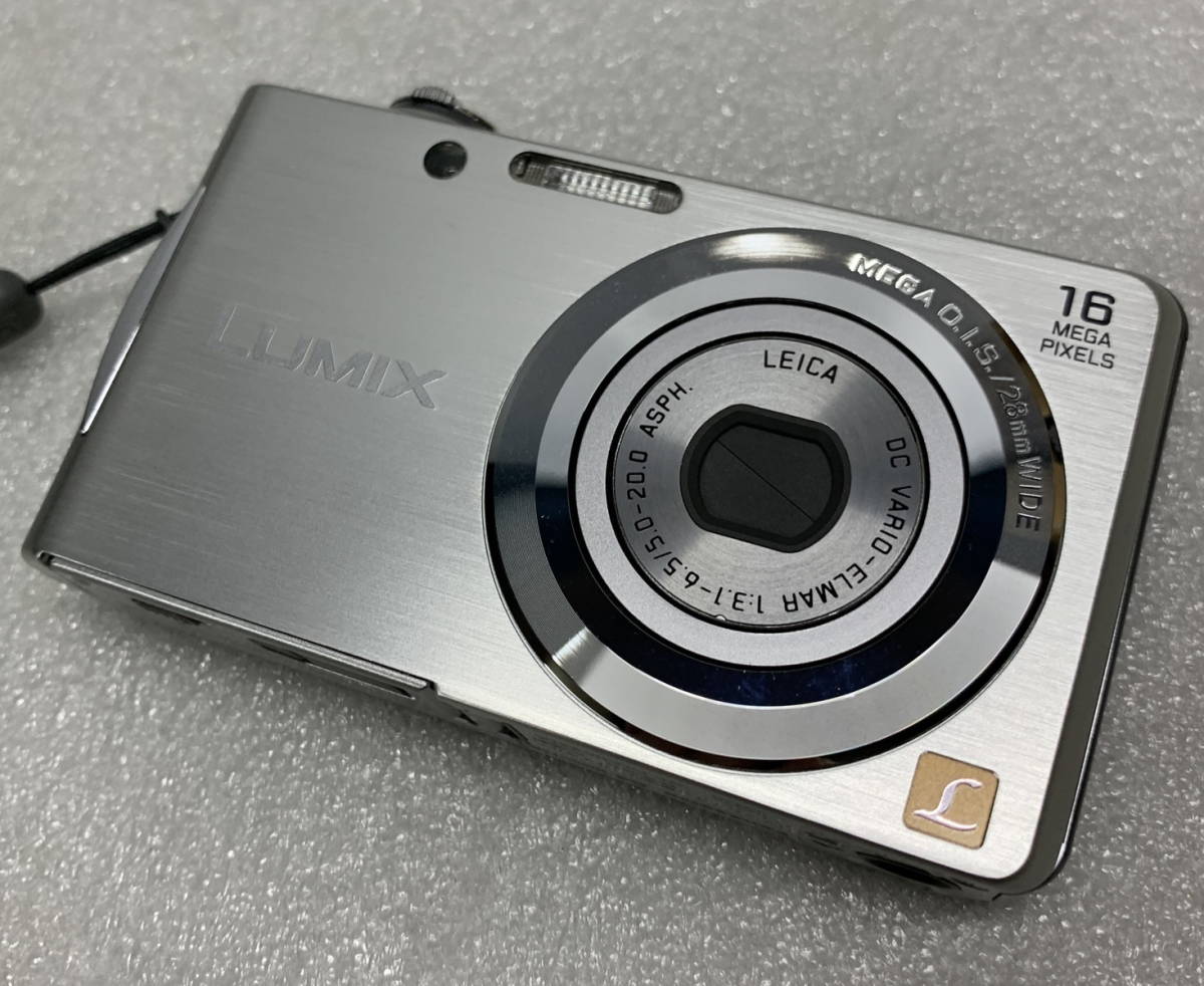 ◇ Panasonic LUMIX [ DMC-FH5 ] 【画面変色あり】 デジカメ コンデジ 2011年購入 シルバー パナソニック / ジャンク(S231103_9)_画像5