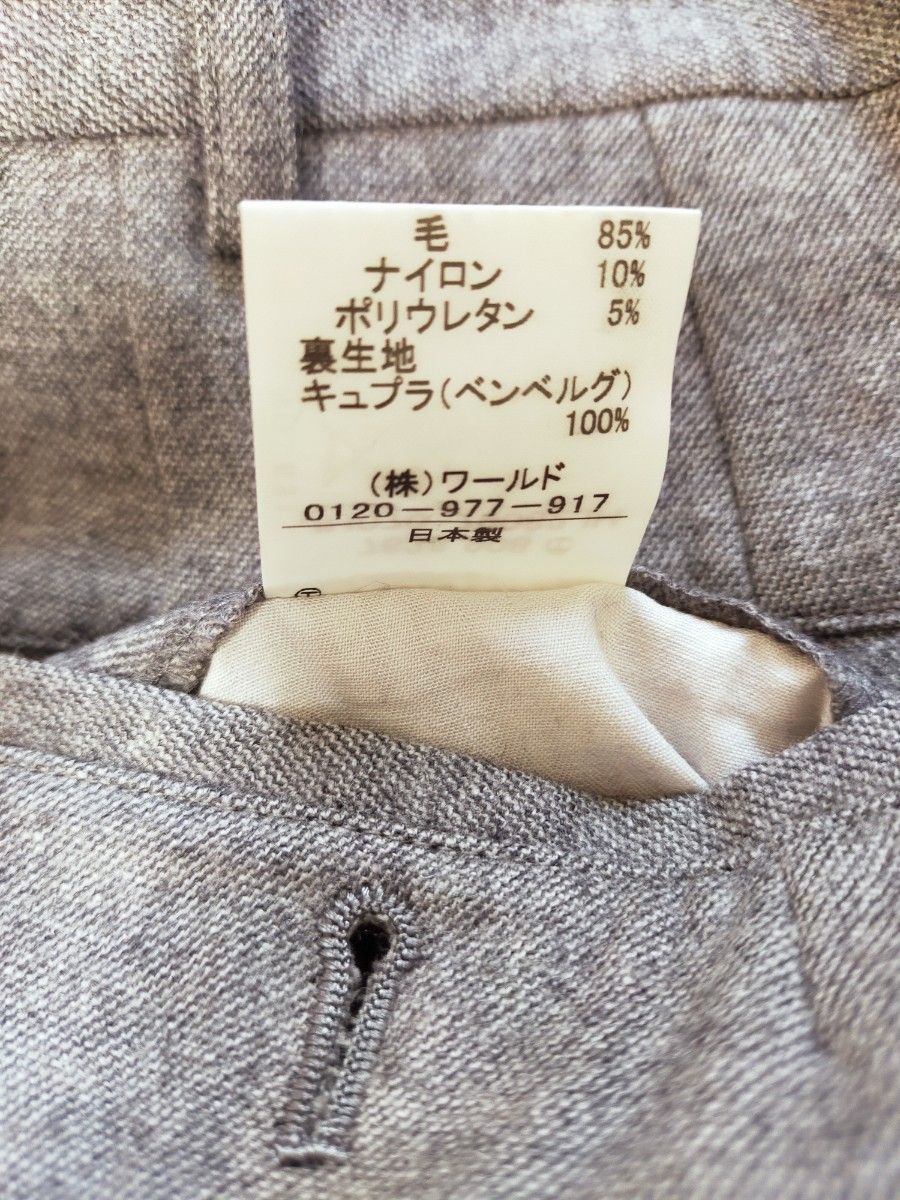 TAKEOKIKUCHI タケオキクチ 日本製 ワイドパンツ スラックス