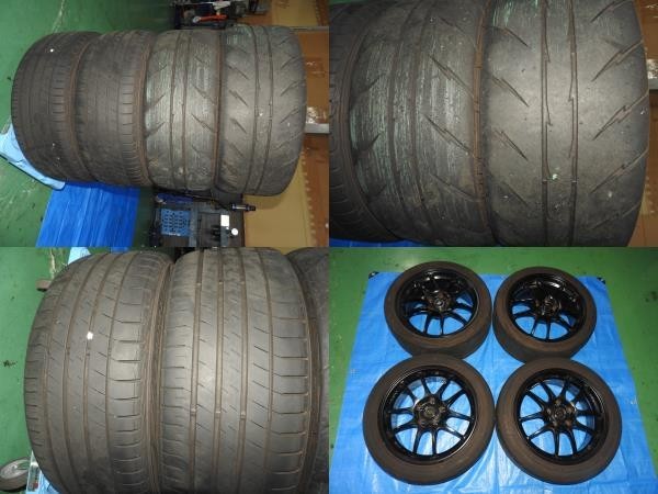 7 CL7 アコード ユーロR エンケイ PF01 17インチ 7.5J +45 5穴 PCD 114.3 ENKEI 225/45R17 ホイール ASSY K20A 6MT 前期 後期 CL9 CM3_画像8