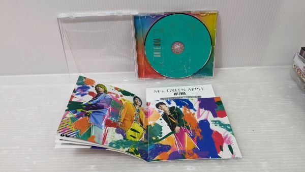 HH673-231108-016【中古】Mrs.GREEN APPLE ANTENNA 通常盤 CD ミセス・グリーンアップル アンテナ 私は最強 ケセラセラ Soranji 他 動作OK_画像3