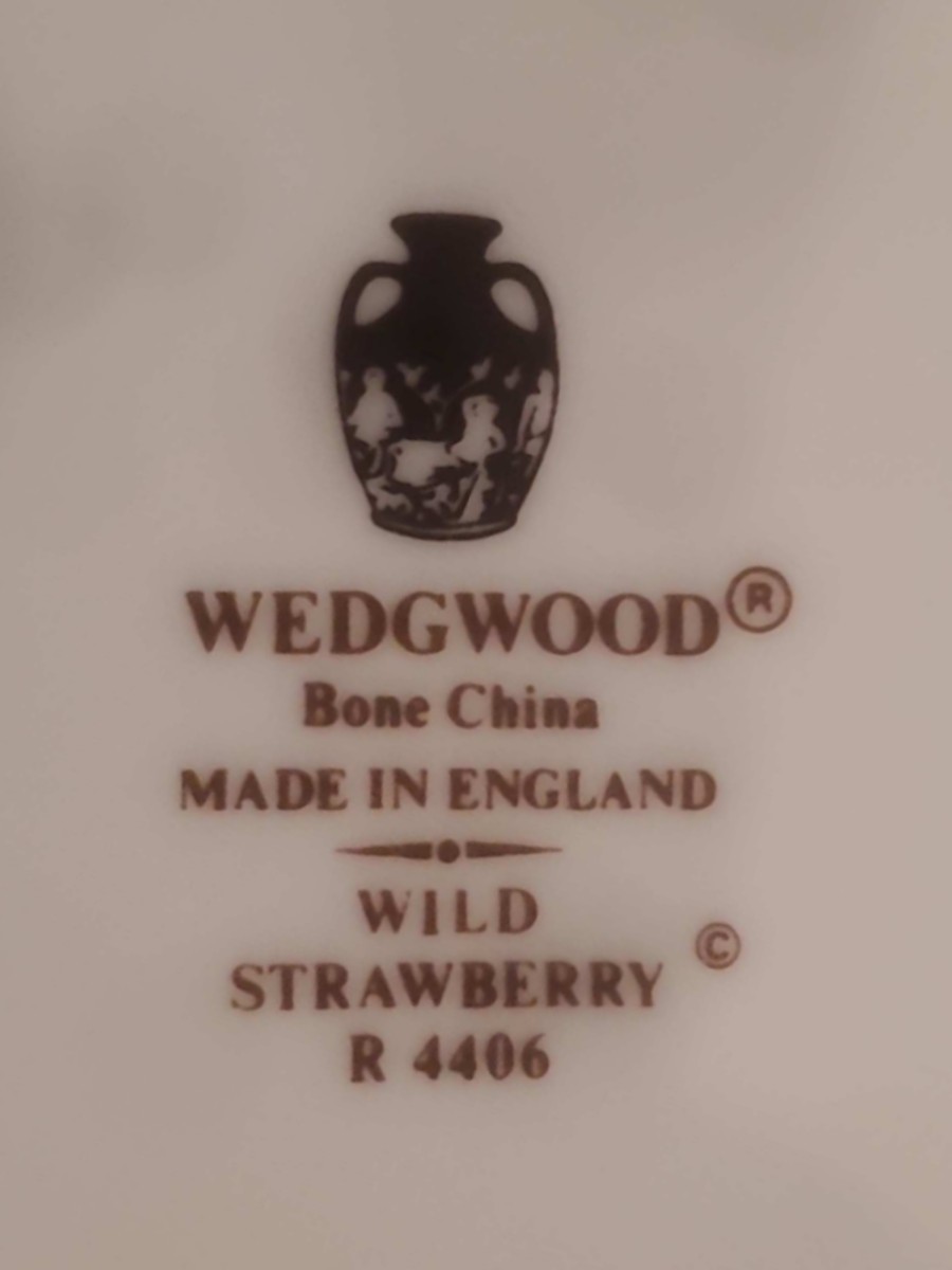 17057 WEDGWOOD/ウェッジウッド/WILD STRAWBERRY/ワイルドストロベリー/プレート 6枚セット/コレクション/食卓/インテリア/キッチン用品_画像3