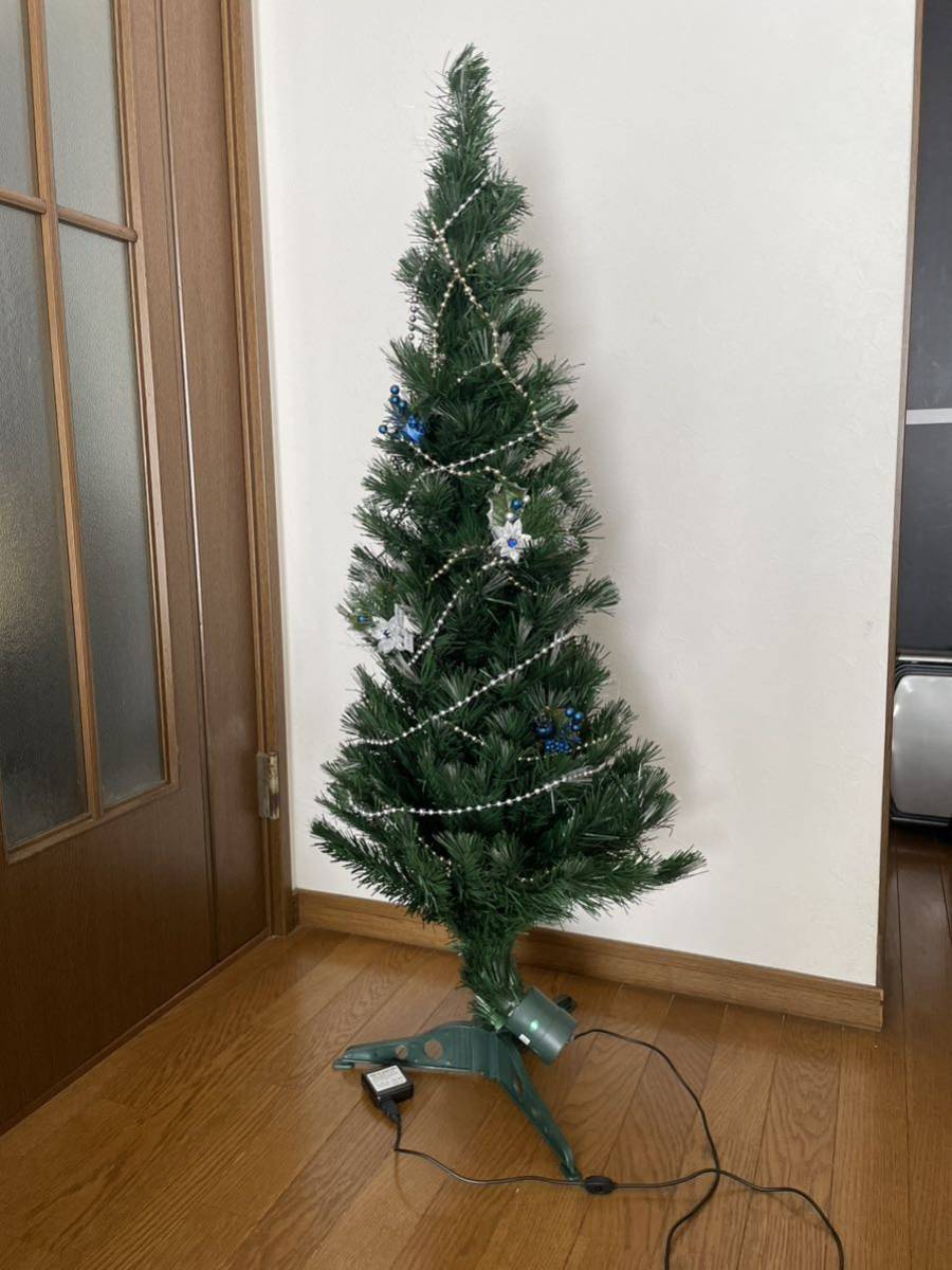 クリスマスツリー・光ファイバーLED120㎝_画像2