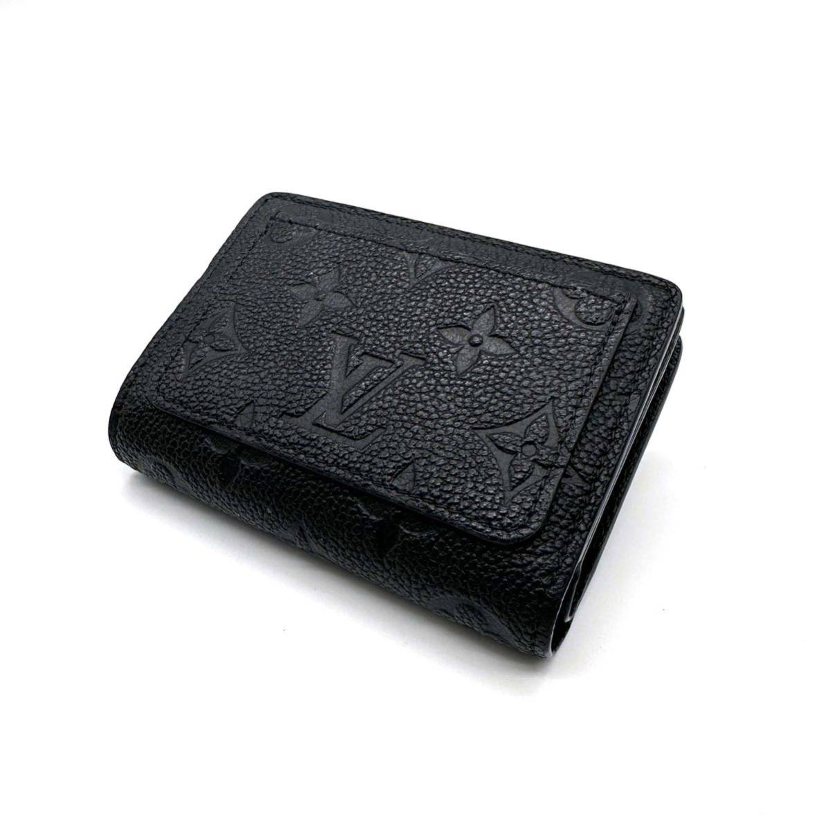 品質一番の 【美品】LOUIS VUITTON 二つ折り財布 クレア ポルトフォイユ アンプラント ルイヴィトン モノグラムライン