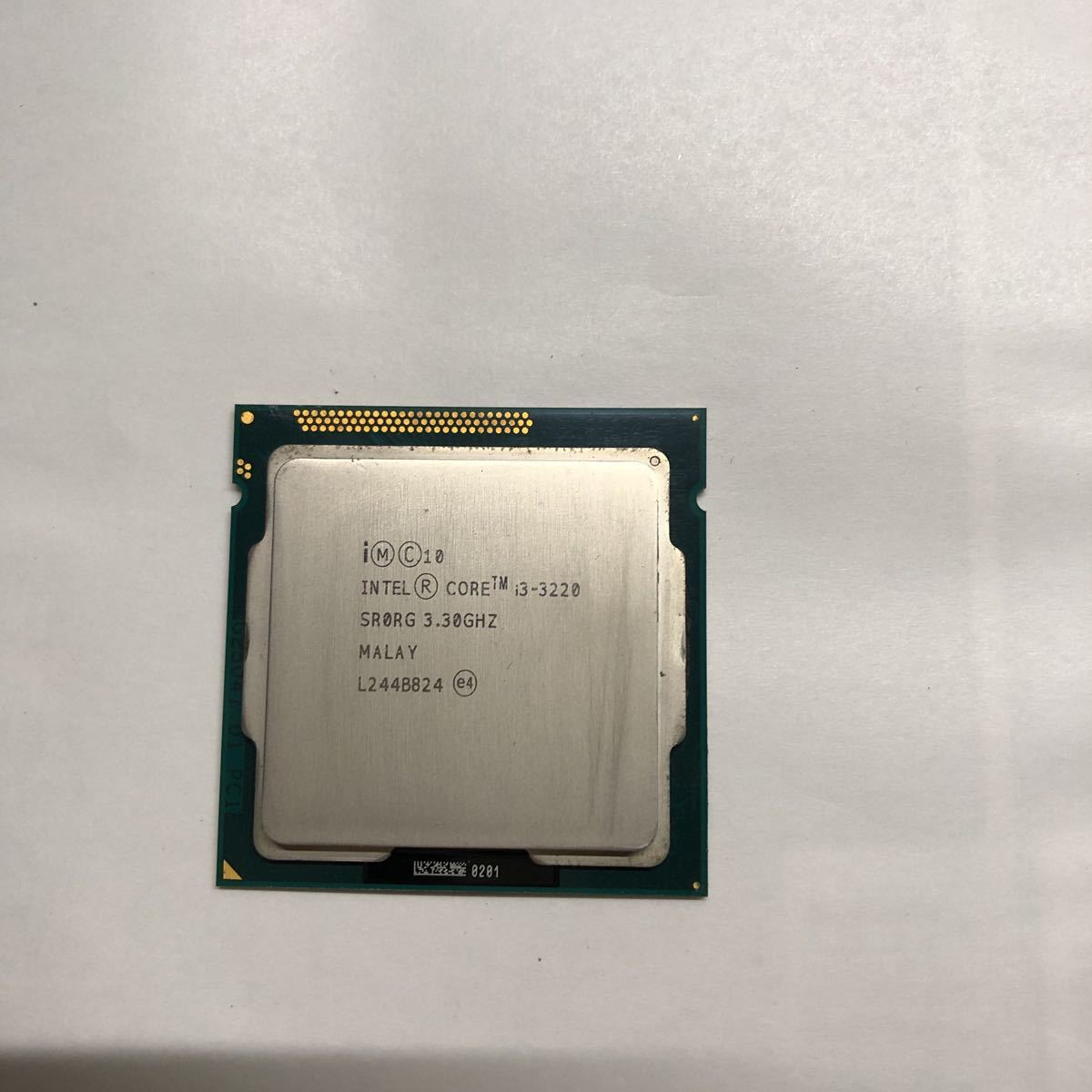 Intel Core i3- 3220 SR0RG 3.30GHz /19_画像1