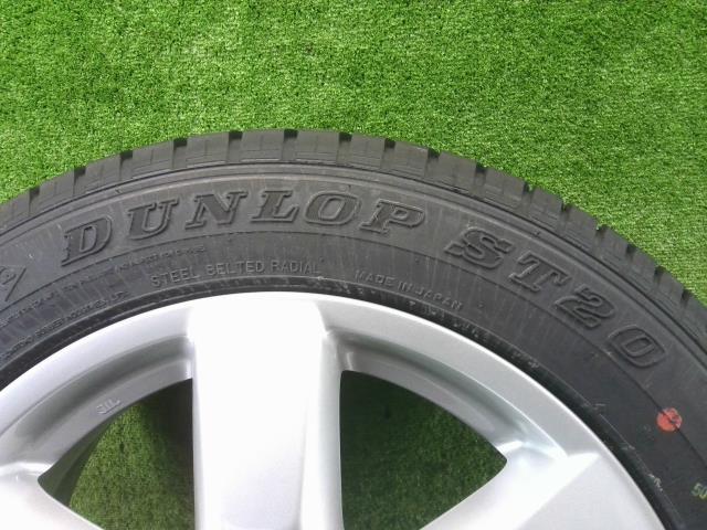 NT31 エクストレイル スペアタイヤ テンパータイヤ 17インチ 17×6.5J +45 5穴(114.3) ダンロップ ST20 215/60R17_画像4