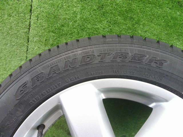 NT31 エクストレイル スペアタイヤ テンパータイヤ 17インチ 17×6.5J +45 5穴(114.3) ダンロップ ST20 215/60R17_画像5