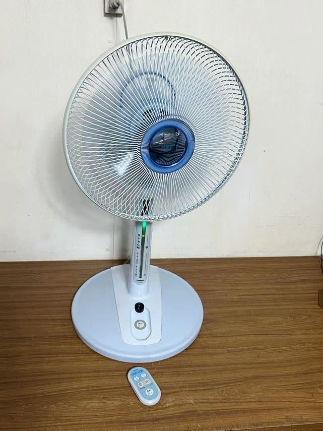 東芝 TOSHIBA 扇風機（リモコン付） F-LJ35X-L（ブルー）羽根径：30cm（4枚羽根）静音