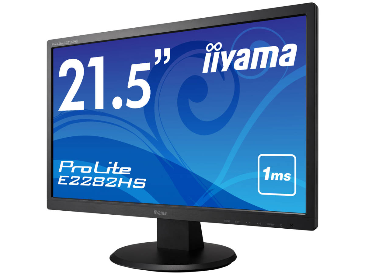 T2688 iiyama ProLite E2282HS/E2282HS-B1 21.5インチ ワイド 液晶ディスプレイ フルHD/ノングレア/TN/HDMI_画像1