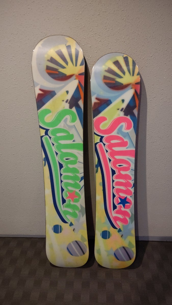 中古 2本 セット ペア SALOMON サロモン ポップスター POPSTAR 中古 2本 セット ペア SALOMON サロモン ポップスター POPSTAR