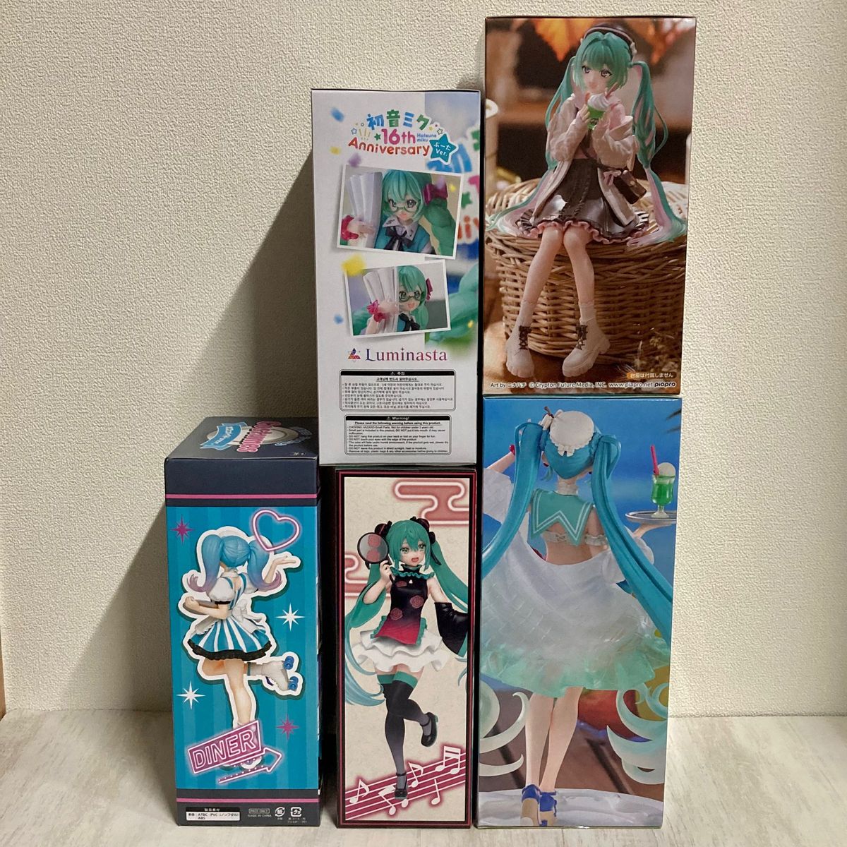 【ついに再販開始!】 新品 未開封】初音ミク フィギュア 5体セット|Yahoo!フリマ(旧 ゲームキャラクター
